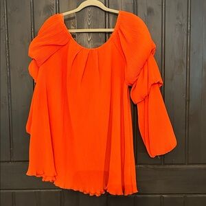 NEW orange mini dress